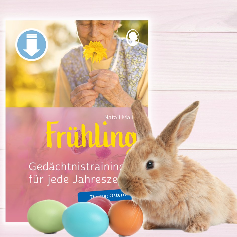 Gedächtnistraining für jede Jahreszeit -Thema: Ostern (Sofort-Download als PDF) Titel