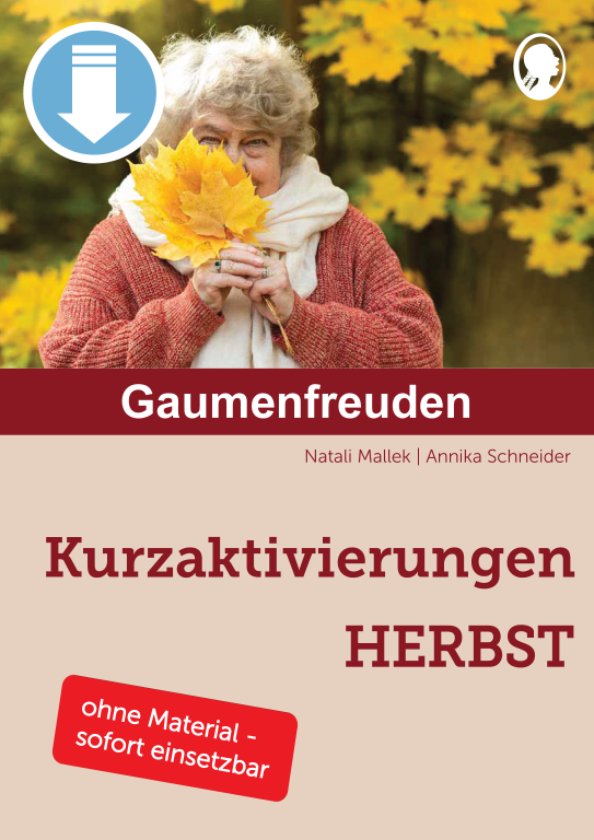 Gaumenfreuden – Kurzaktivierungen Herbst (Sofort-Download als PDF)  