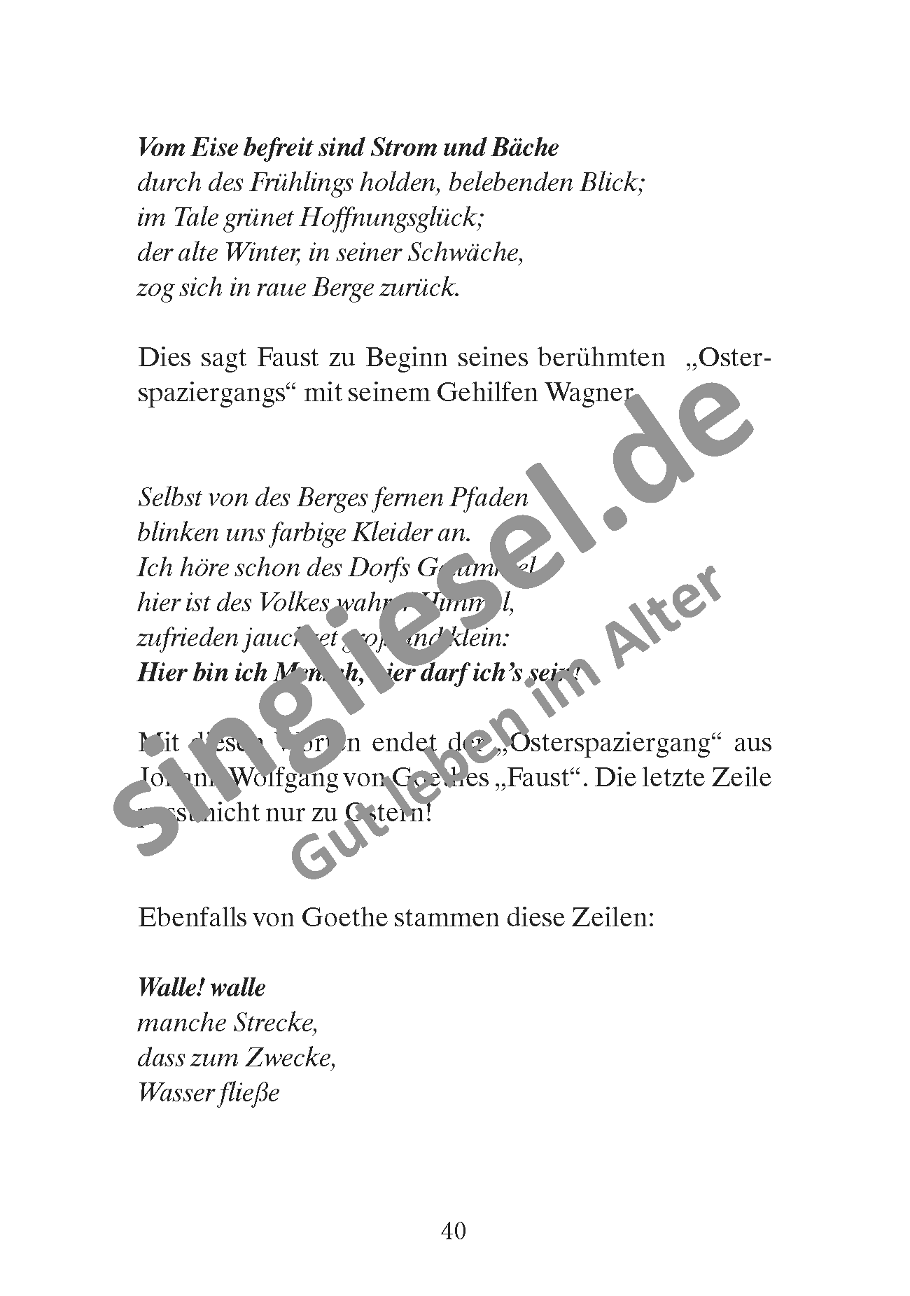 Gedichte für Senioren - Band 1 (Sofort-Download als PDF)