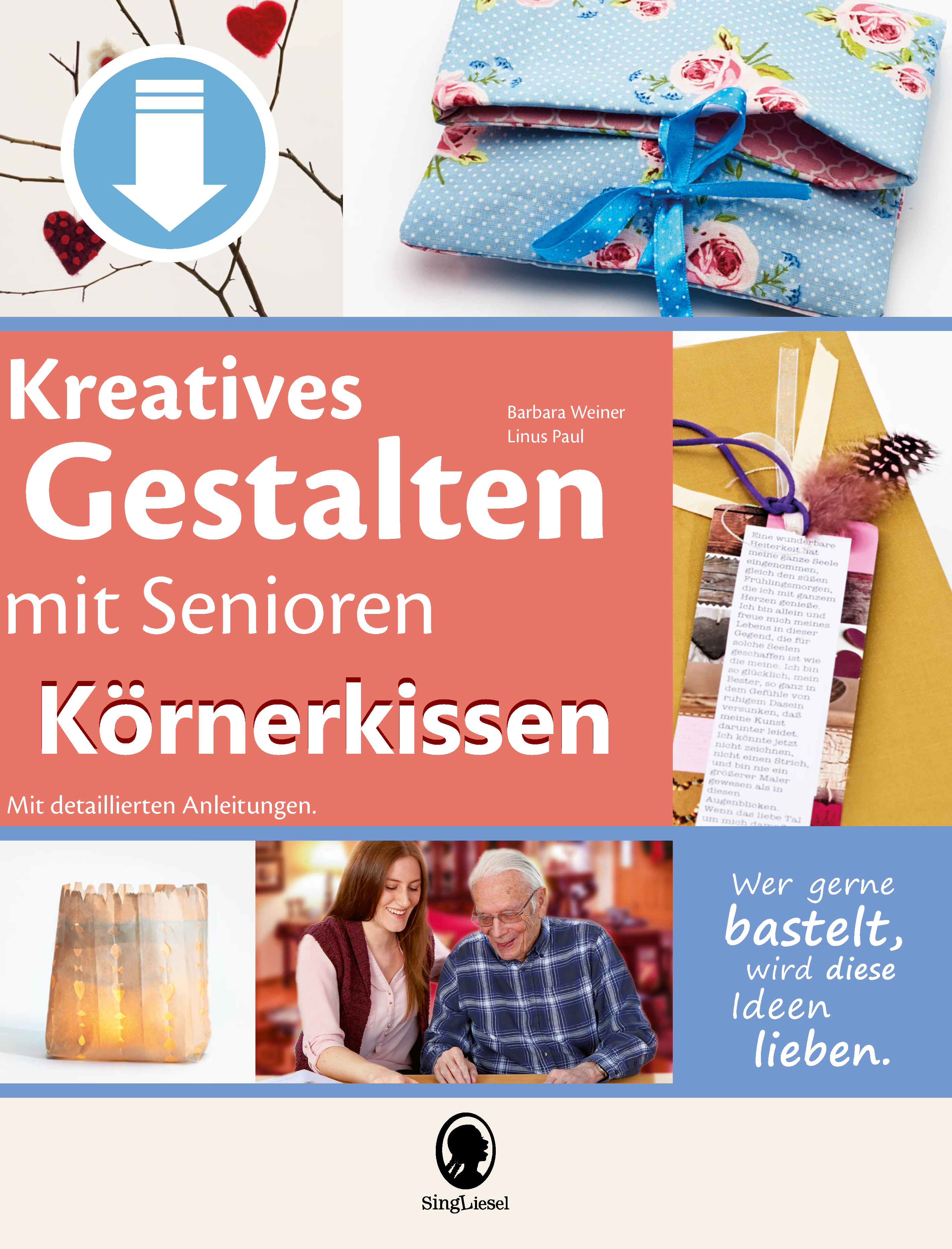 Basteln mit Senioren Sofort-Download als PDF Körnerkissen
