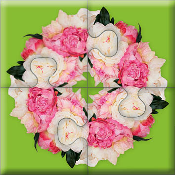 Das "Gelingt-immer"-Puzzle Wiesenblumen