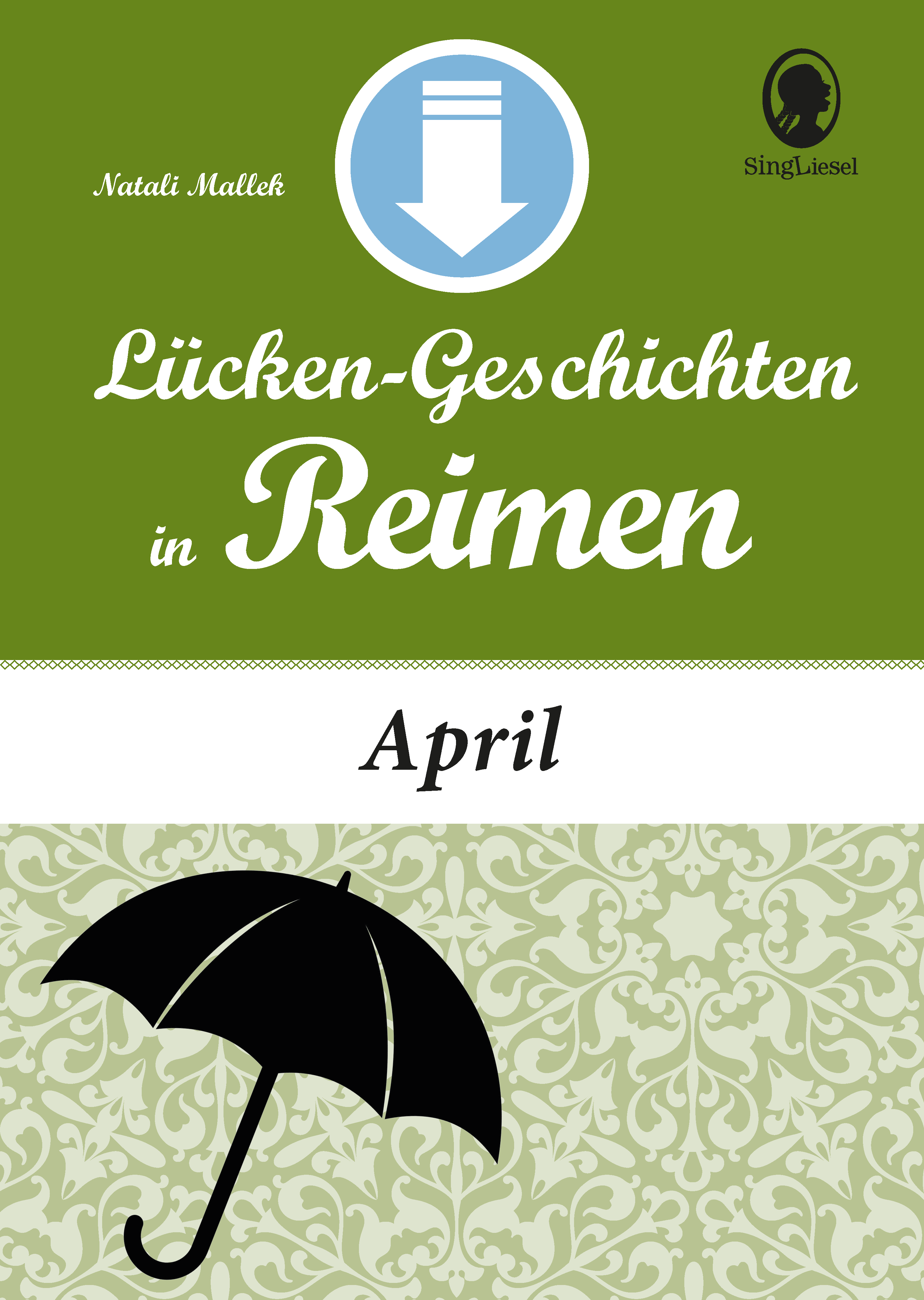 April - Lücken-Geschichten in Reimen. Sofort PDF Download. Cover 